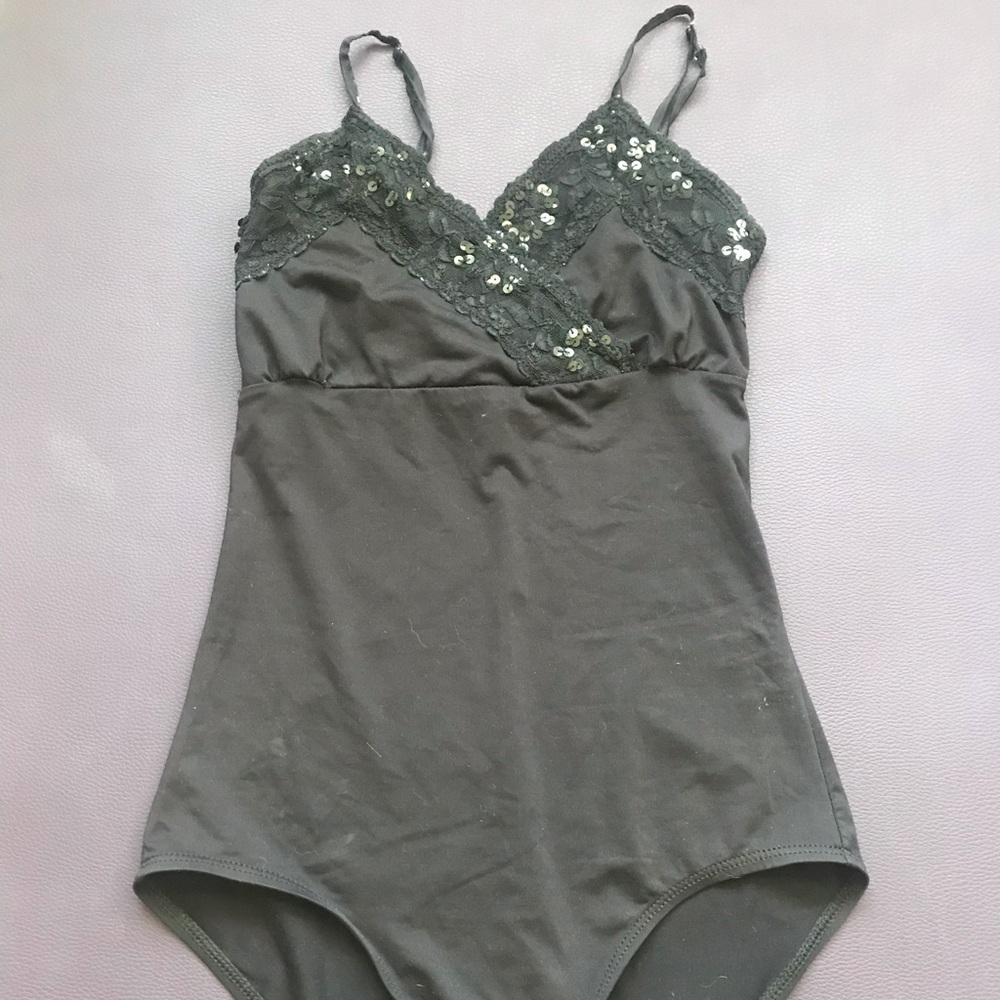 Natalie Dancewear Black Leotard- Size S